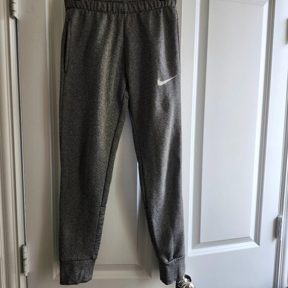 NIKE-DRI-FIT, Grey, Boys Youth Small, Sweatpants - Picture 1 of 9